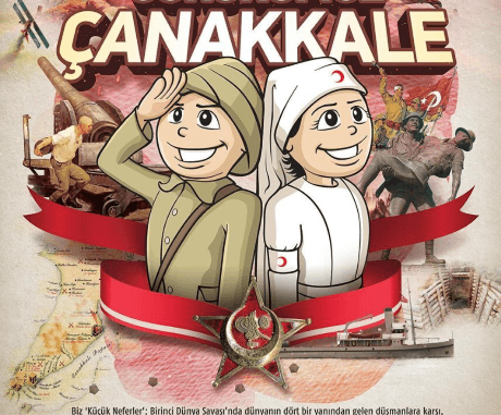 ANAKKALE SAVAŞI KÜÇÜK NEFERLER AFİŞİ FERAHİ ARPAÇ ÖZTİMUR FG İLETİŞİM ANAKKALE SAVAŞI KÜÇÜK NEFERLER AFİŞİ FERAHİ ARPAÇ ÖZTİMUR FG İLETİŞİM