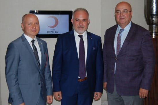 KIZILAY GENEL BAŞKANI KEREM KINIK BURSA ŞUBE BAŞKANI DAVUT GÜRKAN KIZILAY GENEL BAŞKANI KEREM KINIK BURSA ŞUBE BAŞKANI DAVUT GÜRKAN