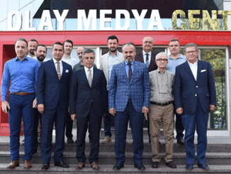 BÜYÜKŞEHİR BELEDİYE BAŞKANI ALİNUR AKTAŞ OLAY MEDYA ZİYARETİ 03 EYLÜL 3018