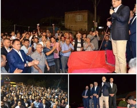 HAKAN ÇAVUŞOĞLU MİLLET MAHALLESİ GECE MİTİNGİ HAKAN ÇAVUŞOĞLU MİLLET MAHALLESİ GECE MİTİNGİ