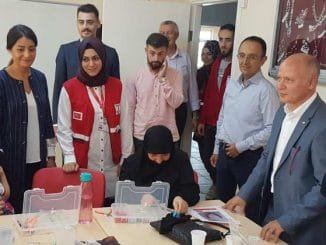 KIZILAY BURSA ŞUBESİ BAŞKANI DAVUT GÜRKAN TOPLUM MERKEZİ YÖNETİCİSİ ESRA ARUK BİLGİ ALDI