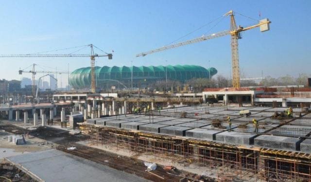 ALİ OSMAN SÖNMEZ DEVLET HASTANESİ İNŞAATI VE TİMSAH ARENA ALİ OSMAN SÖNMEZ DEVLET HASTANESİ İNŞAATI VE TİMSAH ARENA