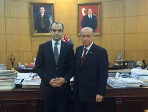 MHP İL BAŞKANI CİHANGİR KALKANCI VE DEVLET BAHÇELİ MHP İL BAŞKANI CİHANGİR KALKANCI VE DEVLET BAHÇELİ