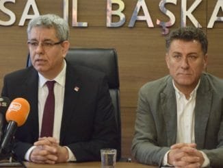 CHP GENEL BAŞKAN YARDIMCISI ORHAN SARIBAL VE İL BAŞKANI HÜSEYİN AKKUŞ
