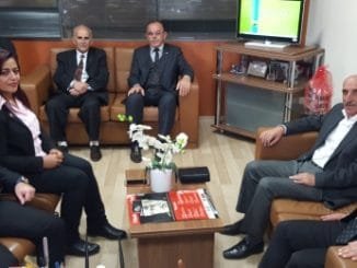 DP İL BAŞKANI ÇAĞRI KAPLAN VE YÖNETİMİ