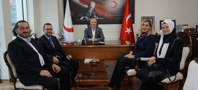 KIZILAY NİLÜFER ŞUBESİ COŞKUN EVKURAN FATOŞ ŞAHİNTÜRK BİLAL KÜÇÜK SAİME BÜYÜKOKUROĞLU DAVUT GÜRKAN ZİYARETİ