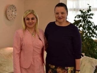 SKÜP BÜYÜKELÇİSİ TÜLİN ERKAL KARA VE MAJA IVANOV