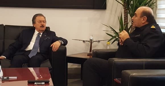 CAVİT ÇAĞLAR VE TUĞGENERAL HAKAN SARAÇ