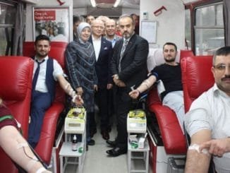 KIZILAY BİLDEF KAN BAĞIŞI BAŞKAN ALİNUR AKTAŞ MİLLETVEKİLİ EMİNE YAVUZ GÖZGEÇ