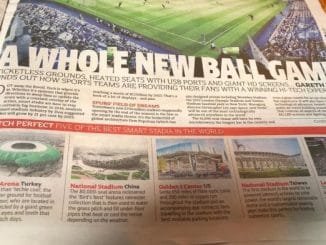 LONDRA FREE METRO GAZETESİ 25.01.2019 SAYISI DÜNYANIN EN ŞAŞRTICI 5 STADYUMU TİMSAH ARENA