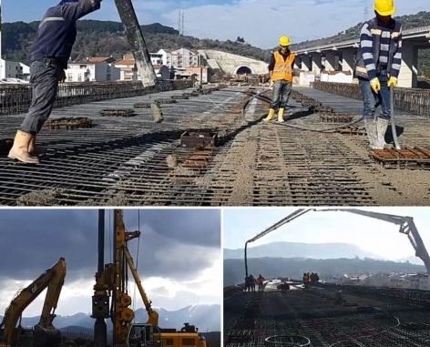 HIZLI TREN İNŞAATI BETON DÖKME ÇALIŞMALARI HIZLI TREN İNŞAATI BETON DÖKME ÇALIŞMALARI