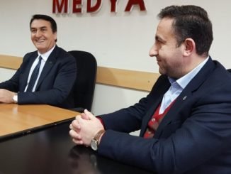 OSMANGAZİ BELEDİYE BAŞKANI MUSTAFA DÜNDAR VE AK PARTİ OSMANGAZİ İLÇE BAŞKANI UFUK ÇÖMEZ