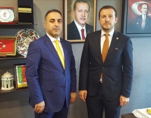 AK PARTİ BURSA MİLLETVEKİLİ AHMET KILIÇ VE DANIŞMANI CENGİZ ERDEM AK PARTİ BURSA MİLLETVEKİLİ AHMET KILIÇ VE DANIŞMANI CENGİZ ERDEM