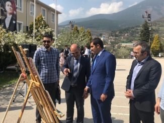 LKÜ OCAKLARI GENEL BAŞKANI SİNAN ATEŞ AHMET HAMDİ GÖKBAYRAK ANADOLU ÖĞRETMEN LİSESİ PİLAV GÜNÜ