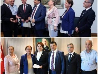 MESTANLILAR DERNEĞİ KEMAL KILIÇDAROĞLU VE MERAL AKŞENER ZİYARETİ