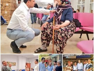 1 AK PARTİ BURSA MİLLETVEKİLİ DR. MUSTAFA ESGİN BURSA DEVLET HASTANESİ VE ALİ OSMAN SÖNMEZ ONKOLOJİ HASTANESİ ZİYARETİ