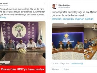 1 AK PARTİ İL BAŞKANI AYHAN SALMAN VE CHP İL BAŞKANI HÜSEYİN AKKUŞ TWİTTER POLEMİĞİ