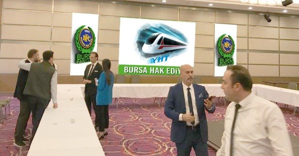 BURSA FAN KLÜP TOPLANTISI BURSA HAK EDİYOR ANKARA CP OTEL SALONU BURSA FAN KLÜP TOPLANTISI BURSA HAK EDİYOR ANKARA CP OTEL SALONU