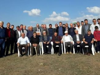 HARMANCIK KÖY MİUHTARLARI VE DERNEK BAŞKANLARI TAŞ OCAĞINA DİRENİŞ KARARI ALDILAR GÜMÇED