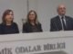 KİMYA MÜHENDİSLERİ ODASI BAŞKANI RENGİN DEMİRÖZ TEKSTİL MÜHENDİSLERİ ODASI BAŞKANI FÜSUN EKREN KENAN YETİŞEN