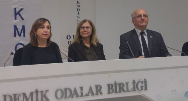 KİMYA MÜHENDİSLERİ ODASI BAŞKANI RENGİN DEMİRÖZ TEKSTİL MÜHENDİSLERİ ODASI BAŞKANI FÜSUN EKREN KENAN YETİŞEN