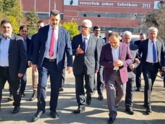 SUSURLUK ŞEKER FABRİKASI ŞEKER FABRİKALARI GENEL MÜDÜRÜ MÜCAHİT ALKAN MUSTAFA ESGİN