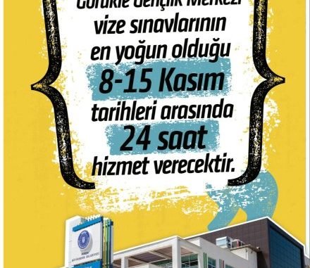 ÜNİVERSİTE ÖĞRENCİLERİNE VİZELER İÇİN SINAVA ÇALIŞMA FIRSATI ÜNİVERSİTE ÖĞRENCİLERİNE VİZELER İÇİN SINAVA ÇALIŞMA FIRSATI
