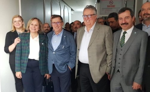 İYİ PARTİ BURSA TEŞKİLATI LÜTFÜ TÜRKKAN ZİYARETİ