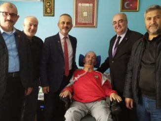 HAMZA GELDİ ZİYARETİ GÖKHAN GERÇEK VE SP OSMANGAZİ YÖNETİCİLERİ