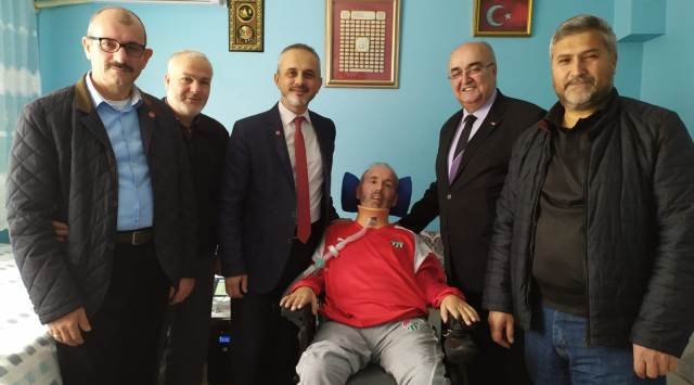 HAMZA GELDİ ZİYARETİ GÖKHAN GERÇEK VE SP OSMANGAZİ YÖNETİCİLERİ HAMZA GELDİ ZİYARETİ GÖKHAN GERÇEK VE SP OSMANGAZİ YÖNETİCİLERİ