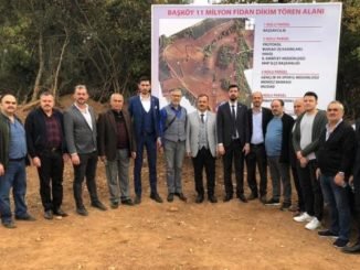 MHP OSMANGAZİ İLÇE BAŞKANI SEYFİ SEYFİOĞLU FİDAN DİKİM TÖRENİ