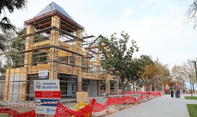 MUDANYA GÜZELYALI ATATÜRK PARKI İKİNCİ ETAP MÜHÜRLENDİ