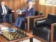 HAKAN ÇAVUŞOĞLU VE KARAYOLLARI GENEL MÜDÜRÜ ABDÜLKADİR URALOĞLU