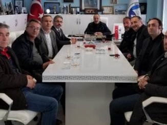İMSİAD BAŞKANI MUSTAFA ANDIÇ VE YÖNETİMİYLE MUDANYA BELEDİYE BAŞKANI HAYRİ TÜRKYILMAZ TOPLANTISI
