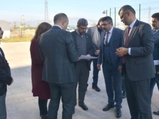 YILDIRIM BELEDİYE BAŞKANI OKTAY YILMAZ VE İL SAĞLIK MÜDÜRÜ DR FERHAT EKİNCİ