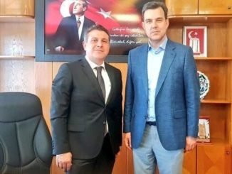 AK PARTİ BURSA MİLLETVEKİLİ MUSTAFA ESGİN VE KARAYOLLARI BÖLGE MÜDÜRÜ MEHMET AŞIK KARAŞYOLLARI BÖLGE MÜDÜRÜ