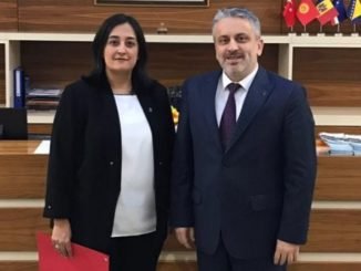 AK PARTİ İL KADIN KOLLARI BAŞKANI EMEL GÖZÜKARA VE AK PARTİ İL BAŞKANI AYHAN SALMAN