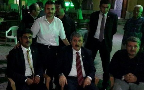 BBP GENEL BAŞKANI MUSTAFA DESTİCİ VE BBP BURSA İL BAŞKANI MEHMET GEBEŞ BBP GENEL BAŞKANI MUSTAFA DESTİCİ VE BBP BURSA İL BAŞKANI MEHMET GEBEŞ