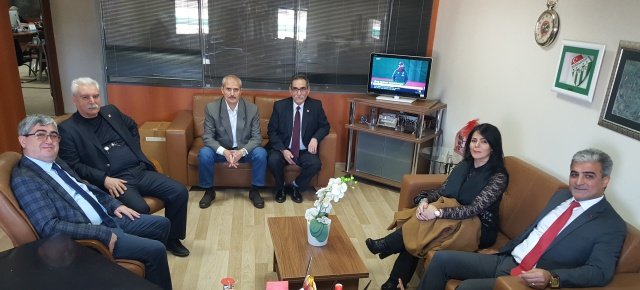 CHP OSMANGAZİ İLÇE BAŞKANI ADAYI CENGİZ ÇELİKTEN VE EKİBİ CHP OSMANGAZİ İLÇE BAŞKANI ADAYI CENGİZ ÇELİKTEN VE EKİBİ