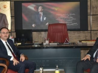 SÜLEYMAN ŞAHİN VE SALİH BAŞPARMAK GENÇLİK SPOR İL MÜDÜRLÜĞÜ ZİYARET
