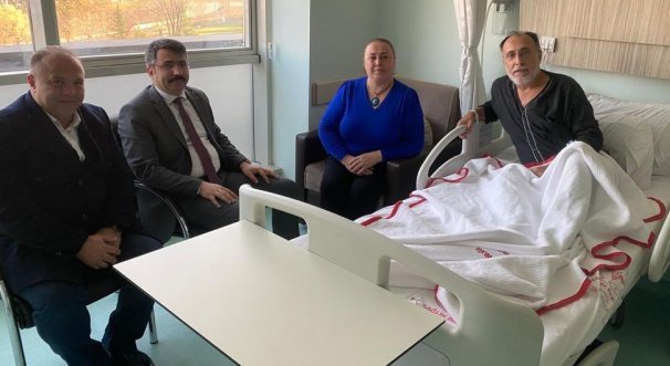 TURGAY FERAHLIERİ OKTAY YILMAZ ZİYARETİ TURGAY FERAHLIERİ OKTAY YILMAZ ZİYARETİ