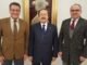 DEVLET ESKİ BAKANI CAVİT ÇAĞLAR, BATI TRAKYA TÜRKLERİ DERNEĞİ BAŞKANI DR ALİ EMİN LATİF VE YILDIRIM BELEDİYE BAŞKAN YARDIMCISI ALİ MOLLASALİH