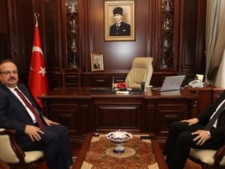HAKAN ÇAVUŞOĞLU VE VALİ YAKUP CANBOLAT