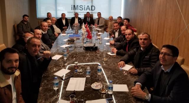 İMSİAD MUDANYA GÜZELYALI MÜTEAHHİTLERİ TOPLANTISI İMSİAD MUDANYA GÜZELYALI MÜTEAHHİTLERİ TOPLANTISI