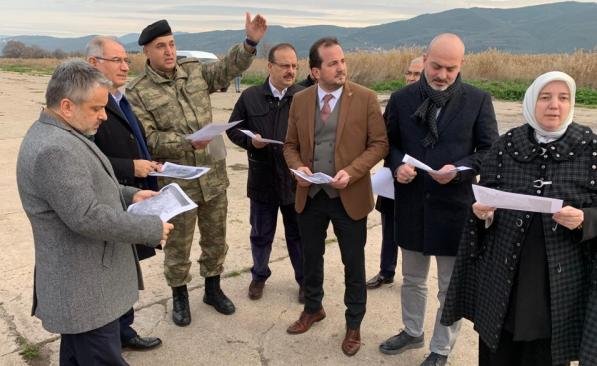 YERLİ OTOMOBİL FABRİKASI İÇİN GEMLİK ASKERİ HARA MİLLETVEKİLLERİ İNCELEMESİ YERLİ OTOMOBİL FABRİKASI İÇİN GEMLİK ASKERİ HARA MİLLETVEKİLLERİ İNCELEMESİ