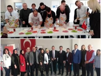 BEYAZAY DERNEĞİ GÖRME ENGELLİLER PİZZA PİŞİRDİ