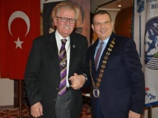 BURSA SKAL KLÜP BAŞKANI SERDAL CAN VE ONURSAL BAŞKAN RÜŞTÜ DİLMEN
