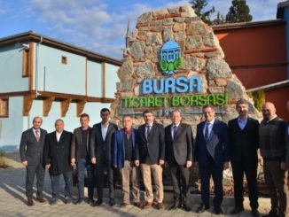 YILDIRIM BELEDİYE BAŞKANI OKTAY YILMAZ VE BURSA TİCARET BORSASI BAŞKANI ÖZER MATLI