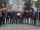 ATATÜRK ANITI MAZBATA TÖRENİ CHP İL BAŞKANI İSMET KARACA VE KEMAL DEMİREL