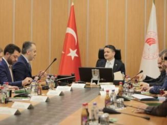ALİNUR AKTAŞ TARIM VE ORMAN BAKANI BEKİR PAKDEMİRLİ GÖRÜŞMESİ
